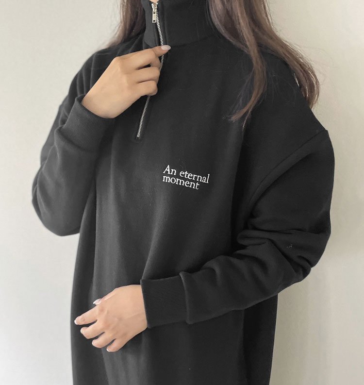 Half Zip Onepiece（ハーフジップワンピース） - AgAwd（アガウド