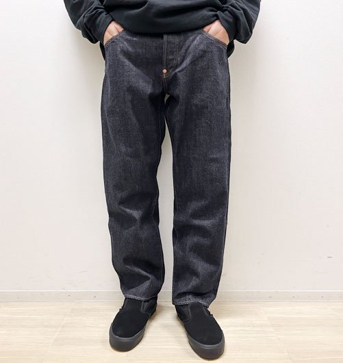 REGULAR TAPERED 5P PANTS INDIGO(ONE WASH) - ANACHRONORM（アナクロ