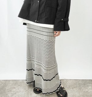 Reversible Knit Skirt（リバーシブルニットスカート）／AgAwd（アガウド）