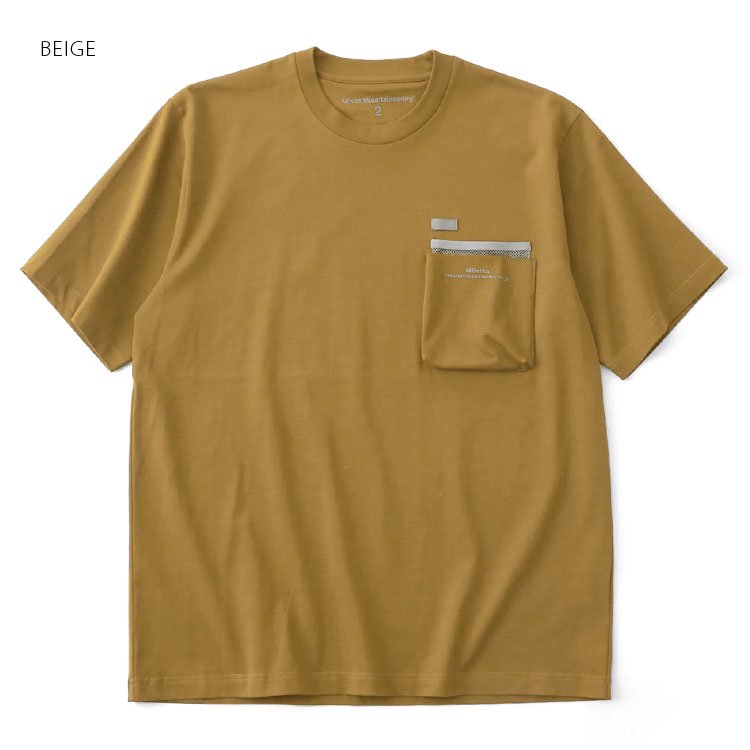 POCKET T-SHIRT（ポケットTシャツ） - White Mountaineering（ホワイトマウンテニアリング） - インディゴ 富山市  聖林公司正規取扱店（取扱ブランド：ハリウッドランチマーケット・ササフラス・クレッタルムーセン・