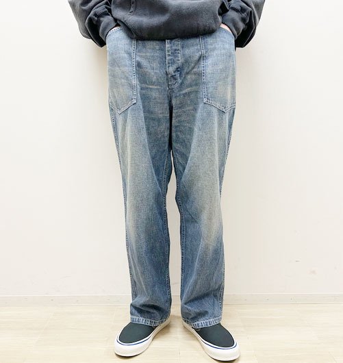 US ARMY M35 DENIM TROUSERS - BOW WOW（バウワウ） - インディゴ 富山市  聖林公司正規取扱店（取扱ブランド：ハリウッドランチマーケット・ササフラス・クレッタルムーセン・