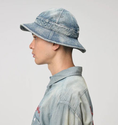 US ARMY M37 DENIM HAT - BOW WOW（バウワウ） - インディゴ 富山市 聖 