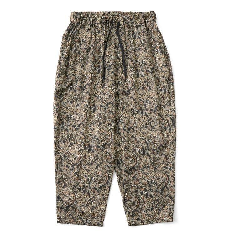 PAISLEY SATIN SAROUEL PANTS（ペイズリーサテンサルエルパンツ