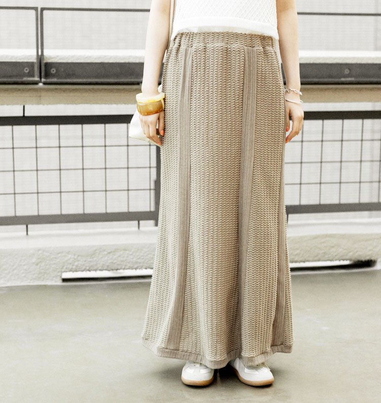 Lace Knit Skirt（レースニットスカート） - AgAwd（アガウド）