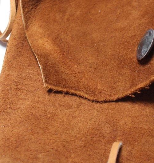 DEER SKIN BAG SUEDE（ディアースキンバッグスウェード） - BOW