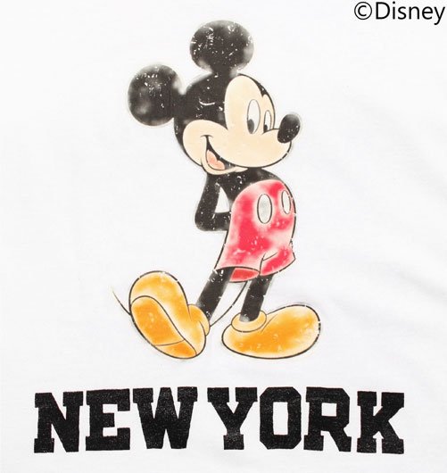 BOW WOW × RECOGNIZE / MICKEY MOUSE NEW YORK TEE - BOW WOW（バウワウ） - インディゴ 富山市  聖林公司正規取扱店（取扱ブランド：ハリウッドランチマーケット・ササフラス・クレッタルムーセン・