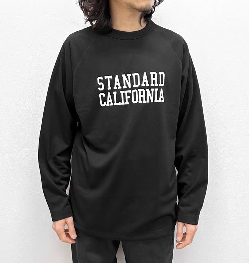 SD Tech Dry Logo Long Sleeve T（SDテックドライロゴロングスリーブティー） - STANDARD CALIFORNIA