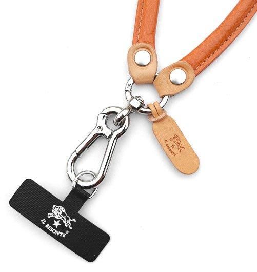 専用イルビゾンテ　スマートフォンストラップブラック 楽天市場】イルビゾンテ IL BISONTE レザー スマートフォン