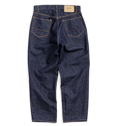 AN221 80's WIDE TAPERED JEANS INDIGO（ONE WASH） - ANACHRONORM ...