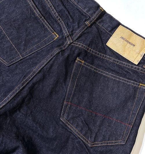 AN221 80's WIDE TAPERED JEANS INDIGO(ONE WASH AN221 80's WIDE TAPERED JEANS INDIGO(ONE WASH