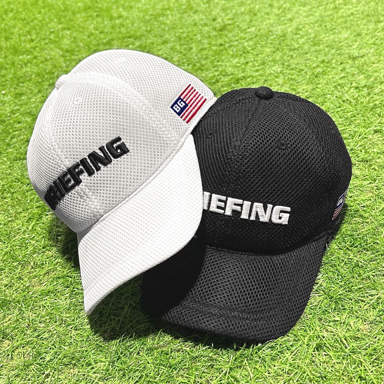 MENS FULL MESH CAP FLEX FIT（メンズフルメッシュキャップフレックスフィット） - BRIEFING