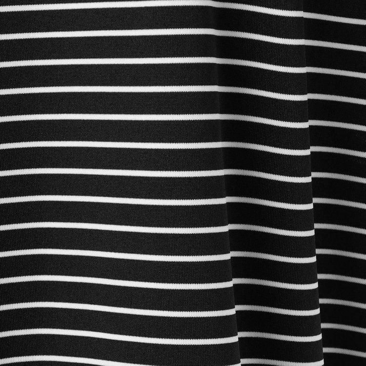 BRIEFING ストライプ ハイネックシャツ MENS STRIPE HIGH NECK RELAXED FIT（メンズストライプ