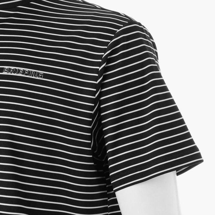 MENS STRIPE HIGH NECK RELAXED FIT（メンズストライプ
