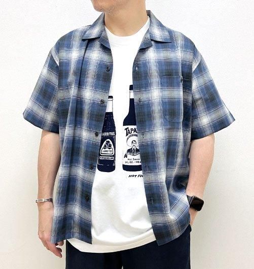 美品！BROWN by 2-tacs Open collar 半袖シャツ XL BROWN by 2-tacs 