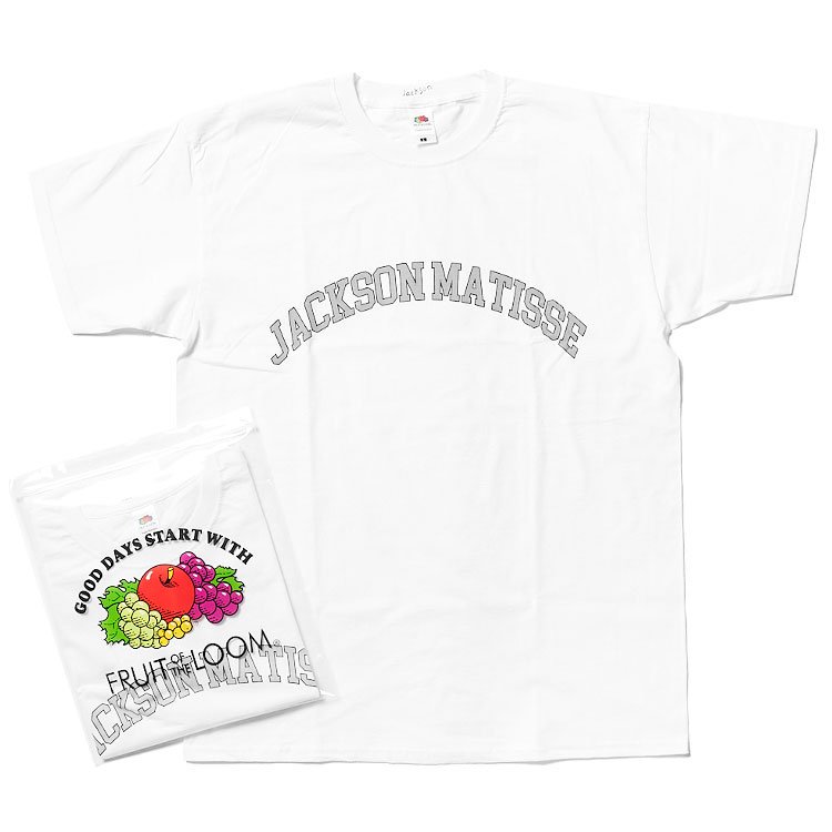 FRUIT OF THE LOOM×JM Logo Tee（フルーツオブザルーム×ジャクソンマティスロゴティー） - JACKSON MATISSE