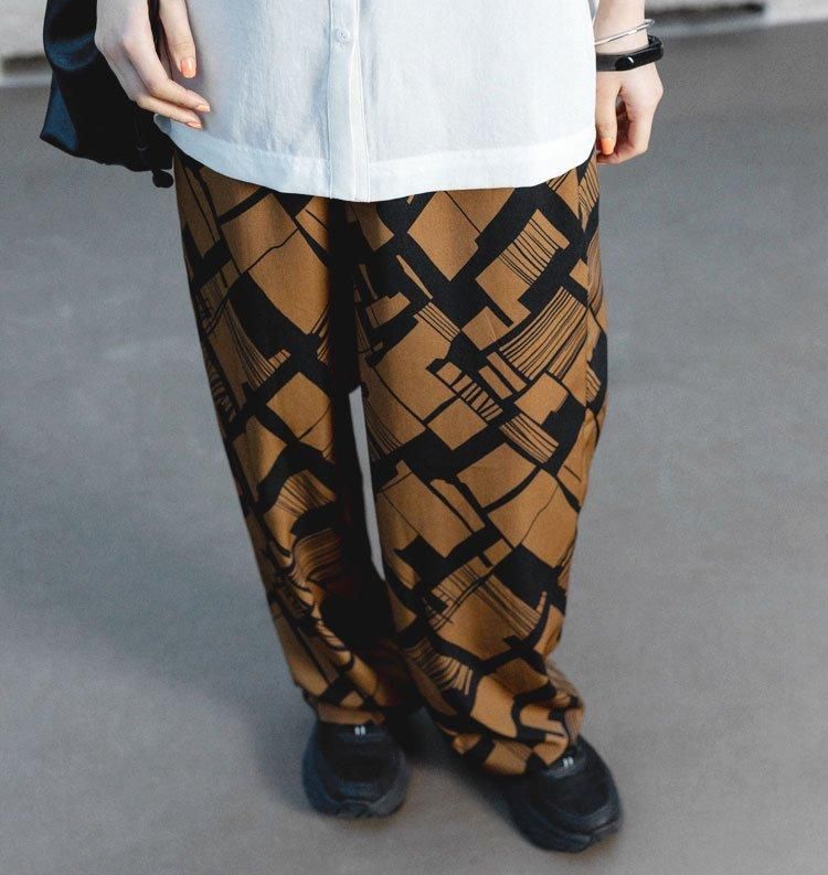 【agawd】patterned pants Patterned Pants（柄パンツ） - AgAwd（アガウド）