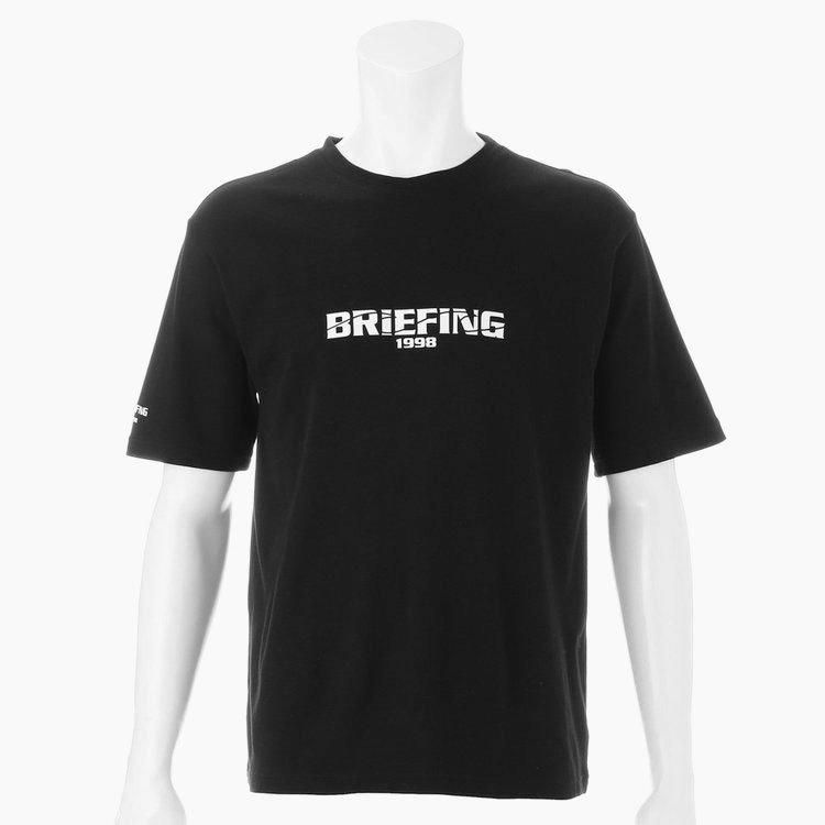値下！BRIEFING☆リラックスフィットTシャツ ☆L☆ロゴ ST MENS LOGO T-SHIRT RELAXED FIT - BRIEFING