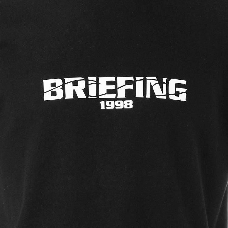 値下！BRIEFING☆リラックスフィットTシャツ ☆L☆ロゴ ST MENS LOGO T-SHIRT RELAXED FIT - BRIEFING