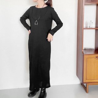  Layered Rib Onepiece <br>AgAwdʥɡ