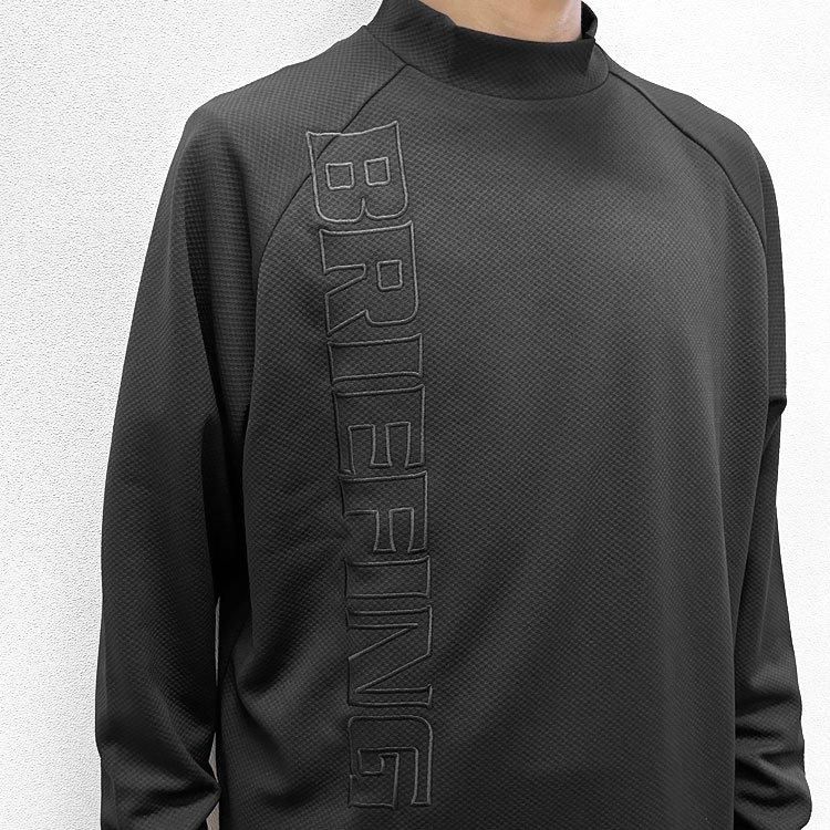 新品　BRIEFING STRETCH SUEDE LS HIGHNECK L 新品 BRIEFING STRETCH SUEDE LS HIGHNECK L MEN'S BIG BEAT LS HIGH