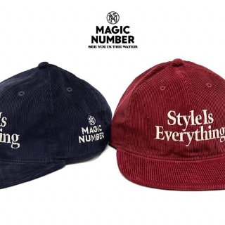 STYLE IS EVERYTHING CODUROY CAP<br>MAGIC NUMBERʥޥåʥС