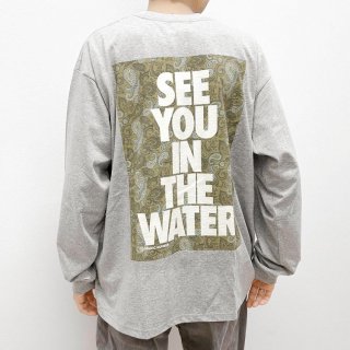 DARK PAISLEY SEE YOU IN THE WATER L/S T-SHIRT<br>MAGIC NUMBERʥޥåʥС