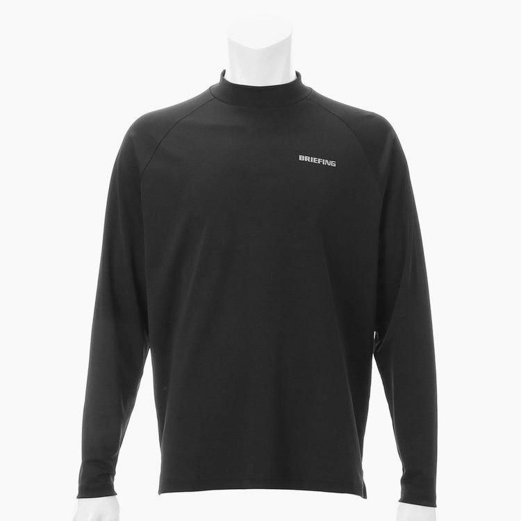 BRIEFING 黒 トレーナー（BRIEFING GOLF - MENS SIDE LOGO LINE