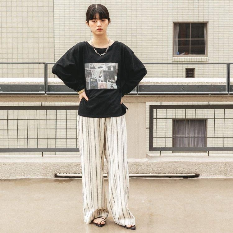 【売れ筋商品|||アガウド/AgAwd】Photo Long T-shirt（フォトロンTシャツ）[2421-661208]【送料無料】 Photo Long T-shirt（フォトロンTシャツ） - AgAwd（アガウド）
