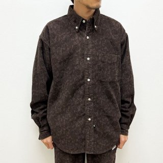 DARK PAISLEY COUDUROY B.D SHIRT<br>MAGIC NUMBERʥޥåʥС