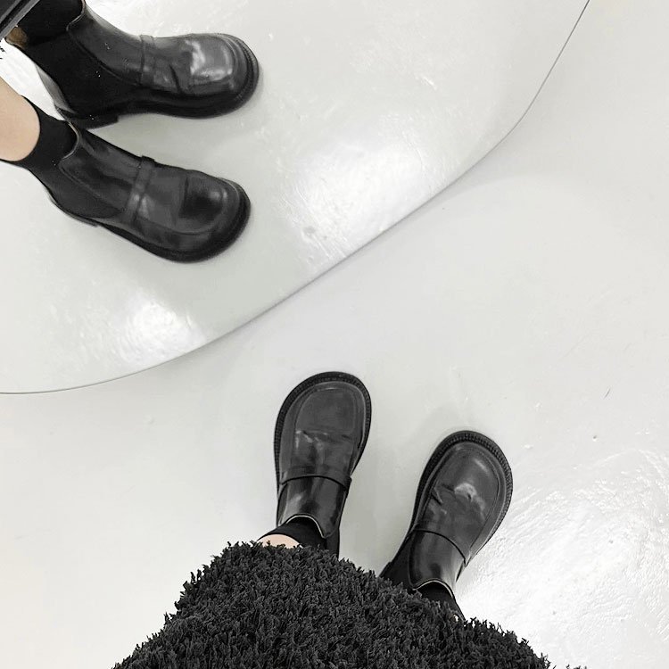 loafer short boots（ローファーショートブーツ） - AgAwd（アガウド）