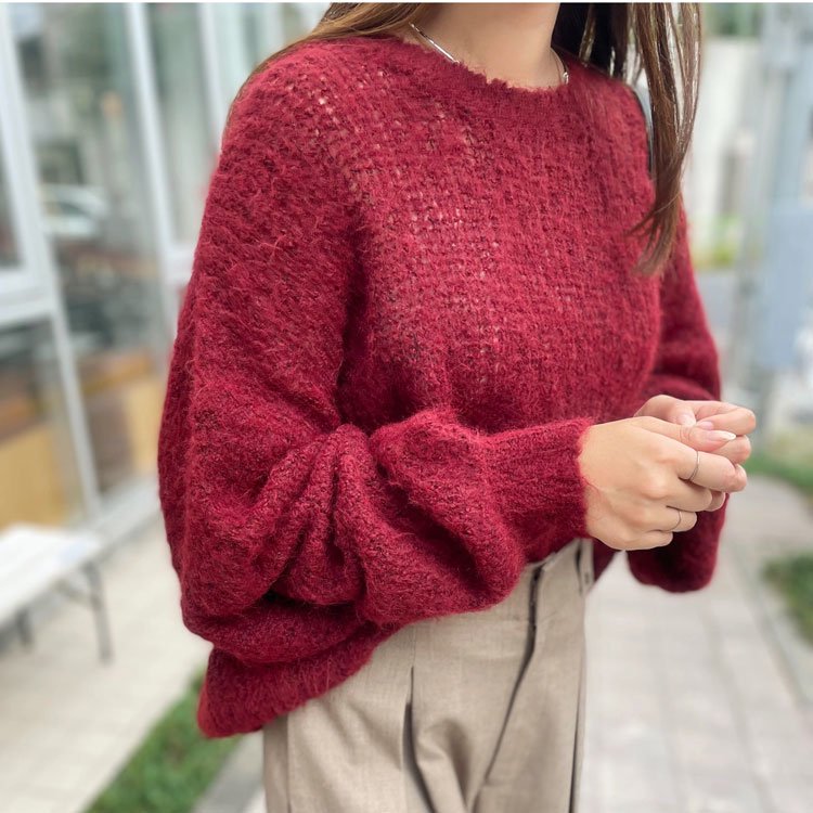 Mohair Knit Pullover（モヘアニットプルオーバー） - AgAwd（アガウド）