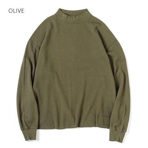 Briefing ウールTURTLE NECK ニットL オリーブ