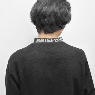 CE MEN'S LOGO BACK RIB LS MOCK NECK RF<br>ʥåեåȡ<br>BRIEFINGʥ֥꡼ե󥰡