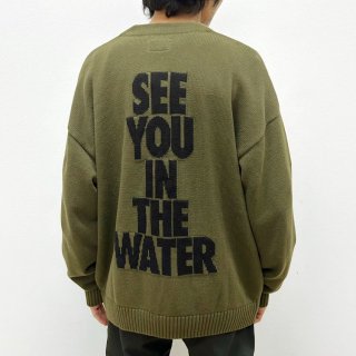 SEE YOU IN THE WATER COTTON CARDIGAN KNIT<br>MAGIC NUMBERʥޥåʥС