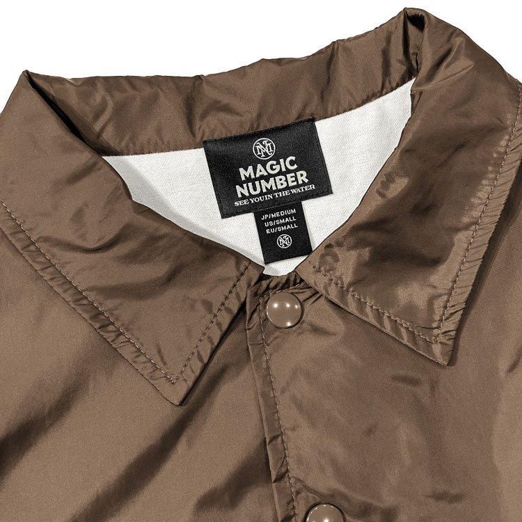 MAGIC NUMBER SEEYOUINTHEWATER COACH JACKET[LM46-24AW-MN020