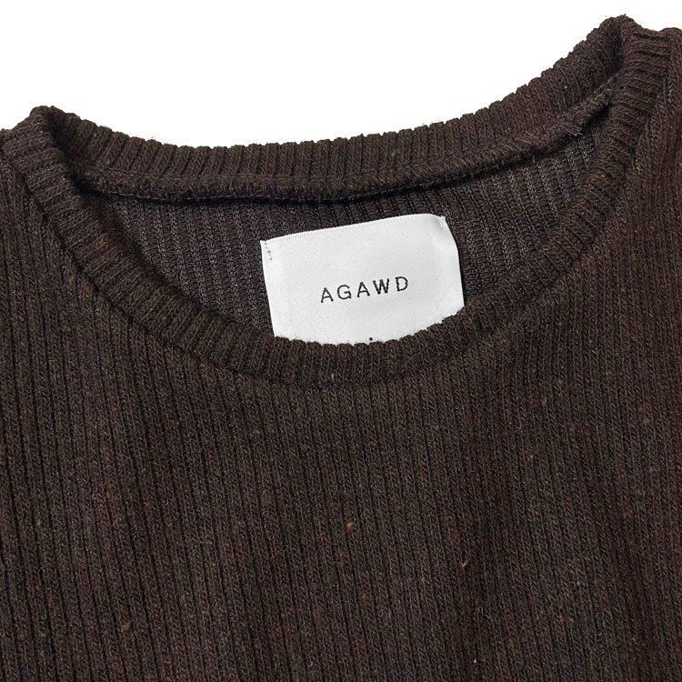 Stole Rib Knitsew Tops（ストールリブニットソートップス
