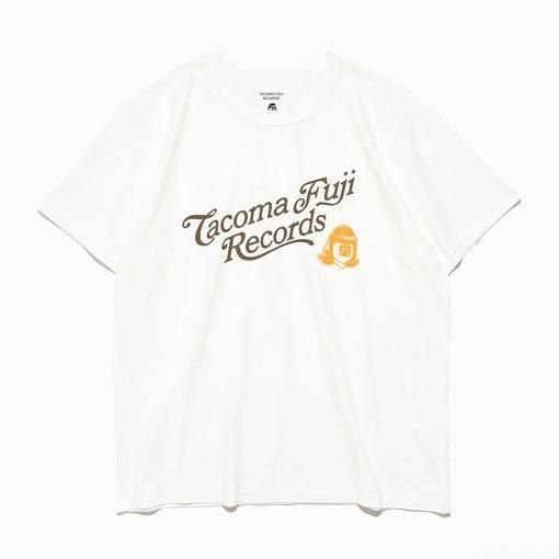 TACOMA FUJI SCRIPT LOGO Tee designed by Shuntaro Watanabe