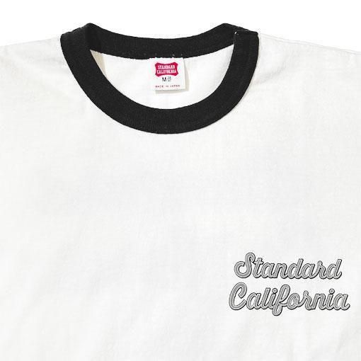 SD US Cotton Script Logo Ringer Long Sleeve T - STANDARD