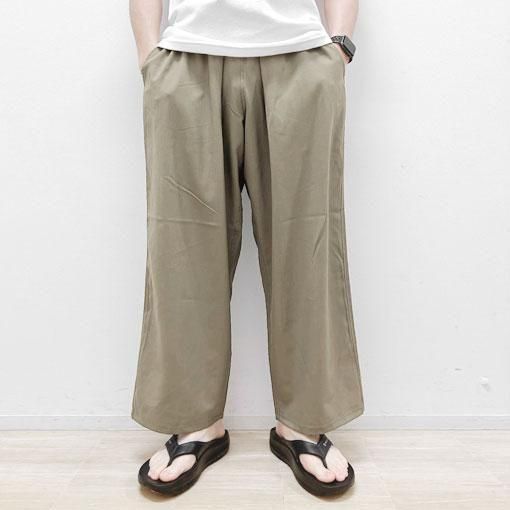 大流行中！ Loose fit pants - BROWN by 2-tacs（ブラウンバイツータックス） パンツ