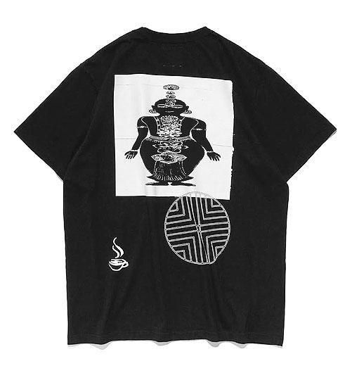 SHIFT.G ♥ SHIFT Graphic Round T-shirt /追跡付 Pathway for Higher Chakura Activation Tee designed by