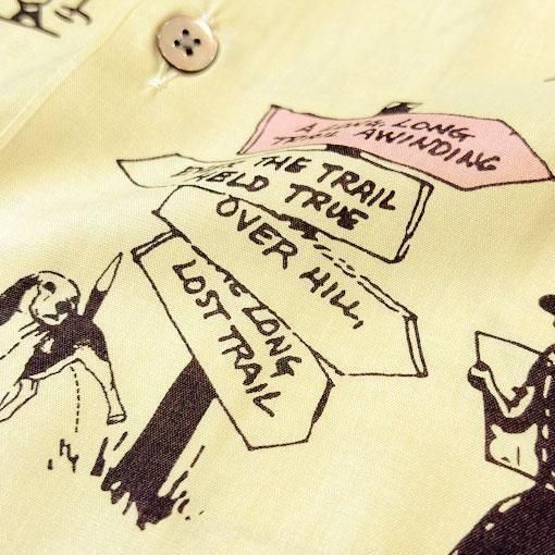 Aloha L/S - BROWN by 2-tacs（ブラウンバイツータックス）