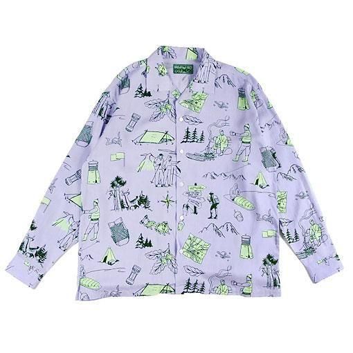 Aloha L/S - BROWN by 2-tacs（ブラウンバイツータックス）