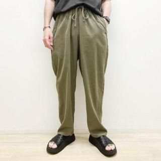 AN364<br>PIGMENT DYED LINEN TAPERED EASY PANTS<br>ANACHRONORMʥʥΡ