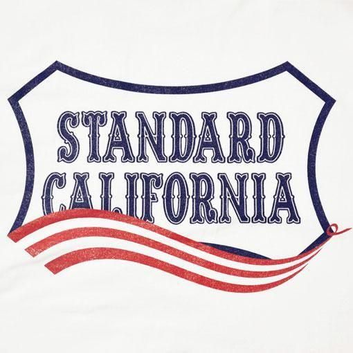 SD Heavyweight Shield Logo T July 4th - STANDARD CALIFORNIA