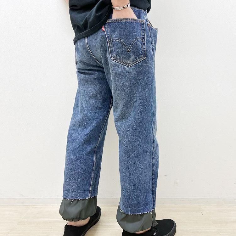 POLIQUANT デニム S THE DEFORMED ADJUSTABLE THRIFTING DENIM 550 [FIGURE ARCHIVES