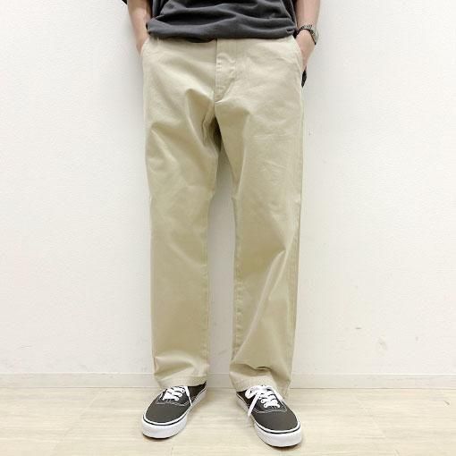 スタンダードカリフォルニア チノパン サイズW32 ブラウン Standard California Chino Pants Vintage Wash delivery