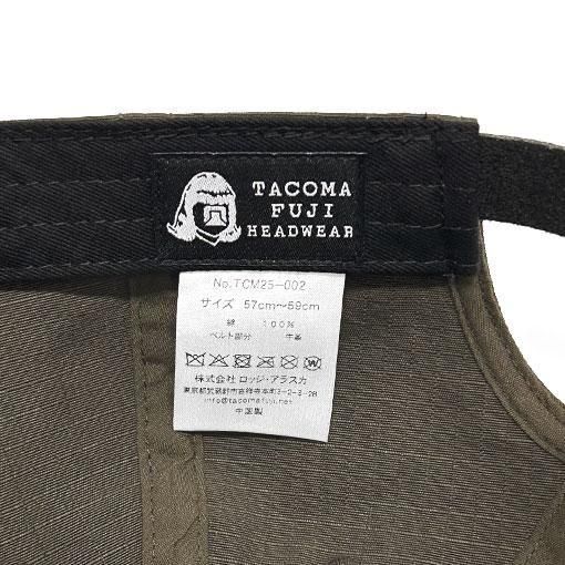 DANNER x TACOMA FUJI RECORDS】THE WORKHORSE CAP - TACOMA