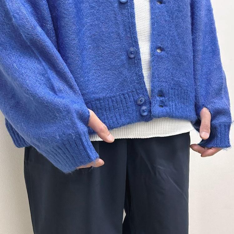 シャギーソリッド ジャカードカーディガン - TOWNCRAFT × HIGH! STANDARD