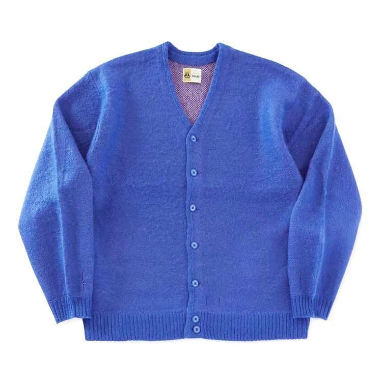 シャギーソリッド ジャカードカーディガン - TOWNCRAFT × HIGH! STANDARD