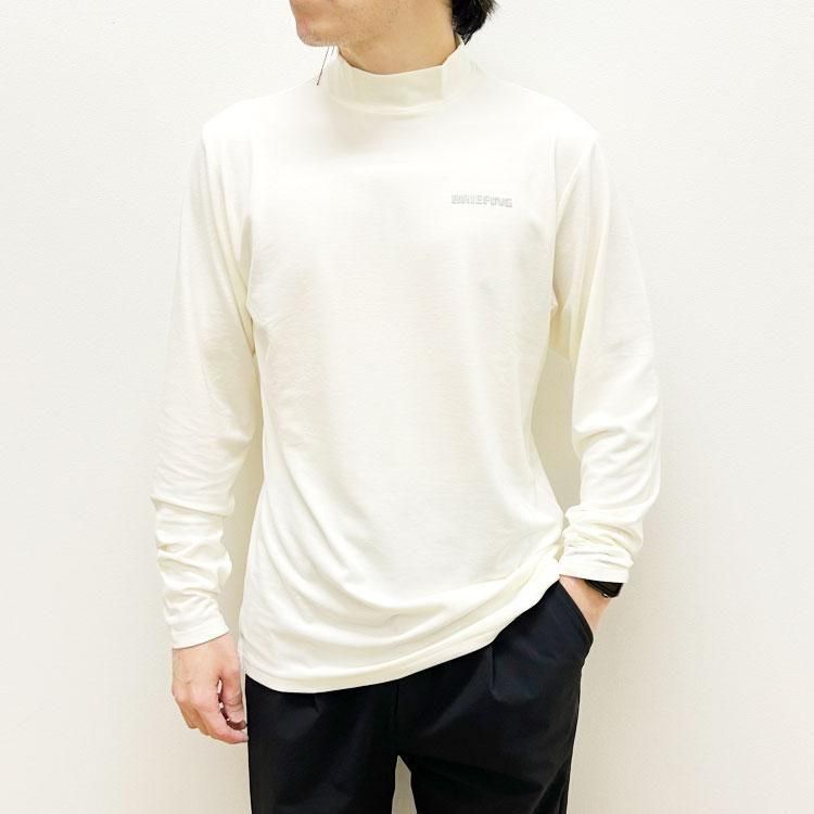 新品　BRIEFING STRETCH SUEDE LS HIGHNECK L MEN'S STRETCH SUEDE LS HIGHNECK - BRIEFING